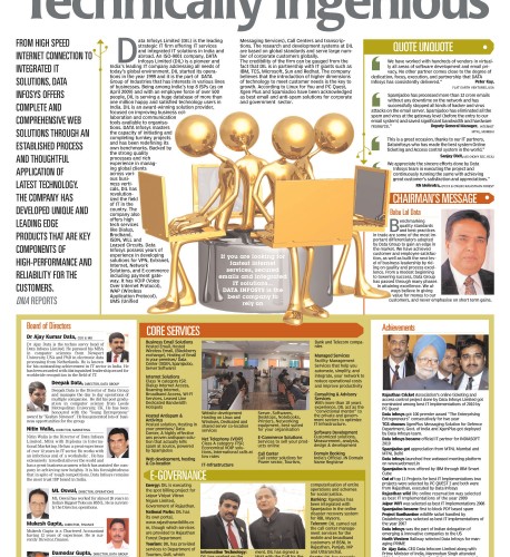 Pick of the City Series Initiative by DNA Newspaper covers Data Ingenious Global Limited- 18 June, DNA